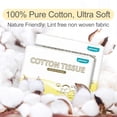 thumbnail image 3 of Winner Baby Cotton Dry Wipe, 600 Counts, 7.87"x 5.9", Unscented, Disposable Facial Cotton Wipe for Baby Sensitive Skin, 3 of 7
