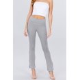 thumbnail image 4 of Women's Cotton Spandex Yoga Pants with Fold-Over Waistband, 4 of 4
