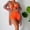 Orange womens swimsuits, variant on Womens Swimsuits Pimelu Bathing Suit for Women Bikini Set Womens Three Piece Bathing Suit Ladies Summer Beach High Waist Push-up Swimwear with Cover up Girls Trendy Swimsuit