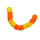 thumbnail image 4 of Guirnalda de caléndula decoración del Día de los muertos de México decoración de Halloween flores de caléndula artificiales reutilizables portátiles p Amarillo naranja, 4 of 8