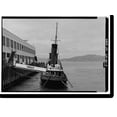 thumbnail image 2 of Historic Framed Print, Steam Tug HERCULES, Hyde Street Pier, San Francisco, San Francisco County, CA - 4, 17-7/8" x 21-7/8", 2 of 9