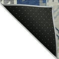 thumbnail image 3 of Addison Rugs Chantille Indoor/Outdoor Transitional Aztec Navy Washable Rectangle Rug, 8' x 10', 3 of 6