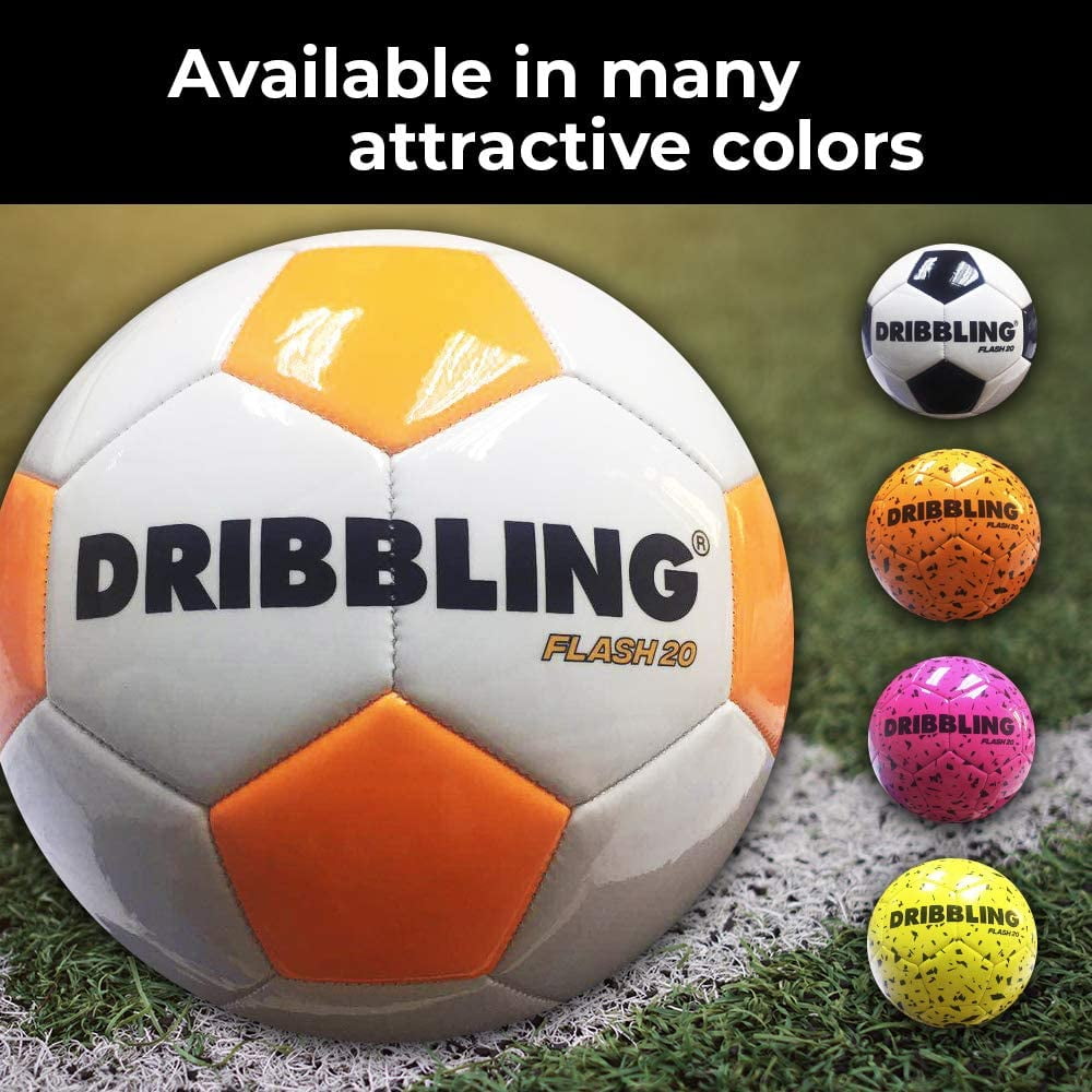 DRB Soccer Flash Balls with PumpNº5Team Support Official Training Soccer 