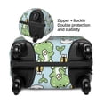 thumbnail image 4 of Bixox Washable Cute Floral Frog Printed Luggage Cover, Fashion Suitcase Protector Fits for Medium luggage, 4 of 8