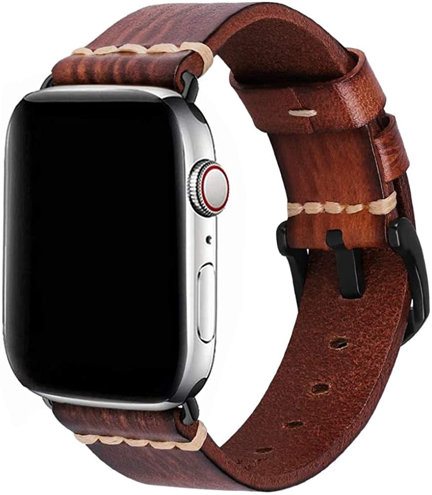 Compatible for Apple Watch Leather Band 