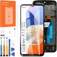 thumbnail image 2 of Screen for Samsung Galaxy A14 5G Screen Replacement for Samsung A146 LCD Screen SM-A146,SM-A146U,SM-A146U1,SM-A146U1/DS Touch Display Digitizer Assembly Repair Parts?Black with Frame?, 2 of 7