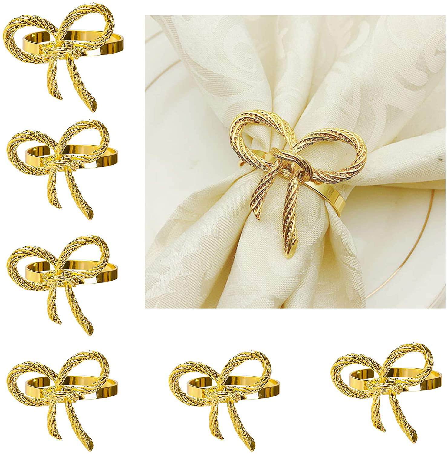 Details about   Pearl Crystal Napkin Rings Lot Wedding Parties Table Napkin Buckle Decoration 