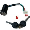 thumbnail image 1 of Chendee Power Supply Key Start Switch For Kids Electric Car, Ride On Toy Car Key Switch,6, 1 of 3