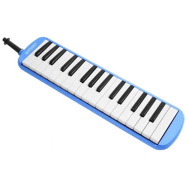Ammoon 32 Keys Melodica Pianica Piano Style Keyboard Harmonica Mouth Organ With Mouthpiece Cleaning Cloth Carry Case For Beginners Kids Musical Gift Walmart Com Walmart Com