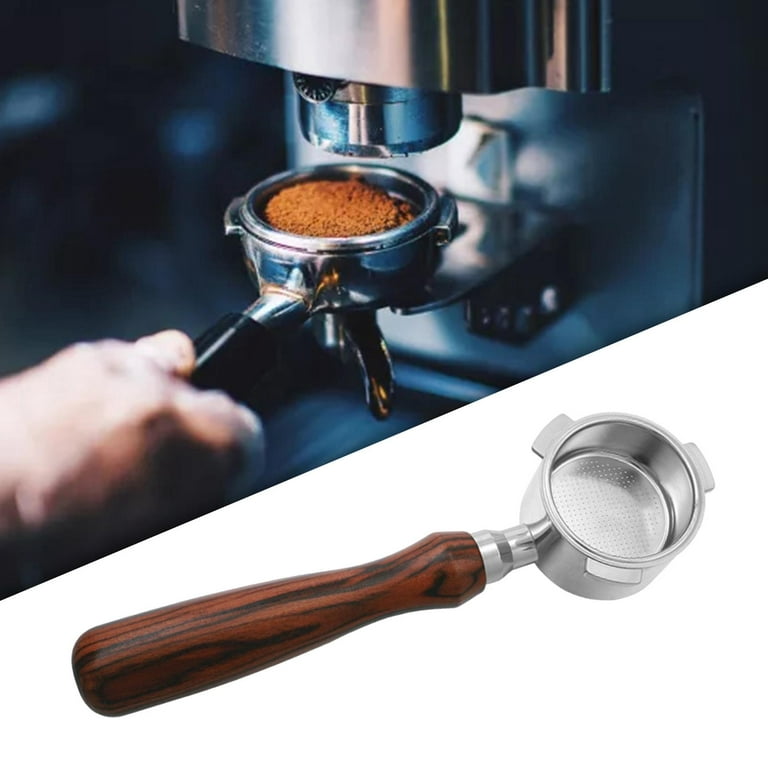 Coffee Bottomless Portafilter Holder, Espresso Machine Accessories