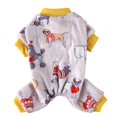 thumbnail image 1 of Pijamas de invierno para perro, ropa cálida con estampado, abrigo para perros pequeños, cachorro, gato, Chihuahua, Pomerania, 1 of 4