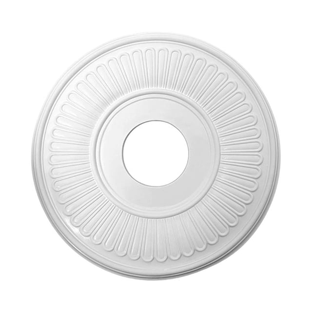 Florón de techo, florón para ventilador de techo, base de lámpara de araña con aspecto de yeso para montaje, accesorios de lámpara colgante para el ho