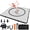 Gray+Black, variant on Inflatable Wrestling Mat – 10x10 ft PVC Martial Arts Training Mat with 600W Air Pump, Foldable for BJJ, MMA, Judo, Boxing & Gymnastics, Indoor/Outdoor Use