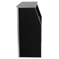 thumbnail image 4 of Pemberly Row Contemporary Foldable Home Bar in Black Marble Finish, 4 of 5