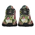 thumbnail image 5 of Frog American flag Shoes Sneakers Black Size 7.5, 5 of 7