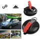 thumbnail image 2 of Anclajes de ventosa de alta resistencia, fuertes ventosas de vacío con 2 uds de gancho de seguridad, pinzas para lona de Camping, amarre para toldo de Camping de coche, 2 of 5