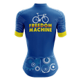 thumbnail image 2 of Maillot de Cyclisme pour Femmes Freedom Machine - P, 2 of 3