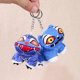 thumbnail image 3 of Juego de llaveros de peluche de tigre de cazadores de demonios K-POP, 5 estilos, 10-15 cm, 25 g, regalo coleccionable de peluche suave., 3 of 5