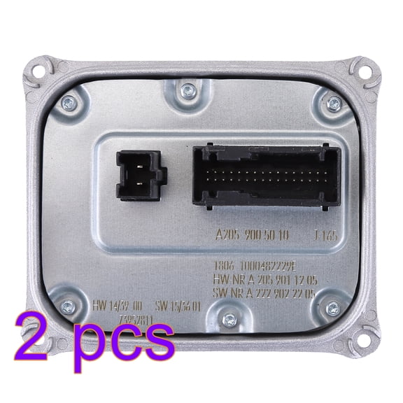 2Pcs LED Headlight Ballast Control Unit for Mercedes-Benz W205 C-CLASS 2015-2017 2018, Reference OE A2059005010