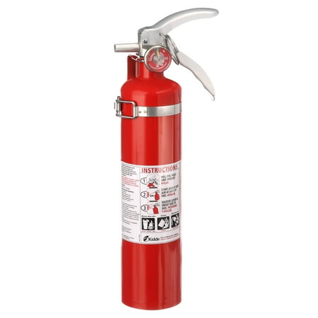Kidde Pro Plus Multi-Purpose Dry Chemical Fire Extinguisher-ABC Type, 2.5 lb Cap. Wt.