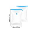 thumbnail image 3 of yilyih Sacs d'Espace Sacs de Rangement sous Vide,1 Pce Sac de Rangement sous Vide Gain de Place Compressé Voyage Réutilisable Grand-Économiseur,Sacs de Rangement sous Vide avec Pompe, 3 of 9