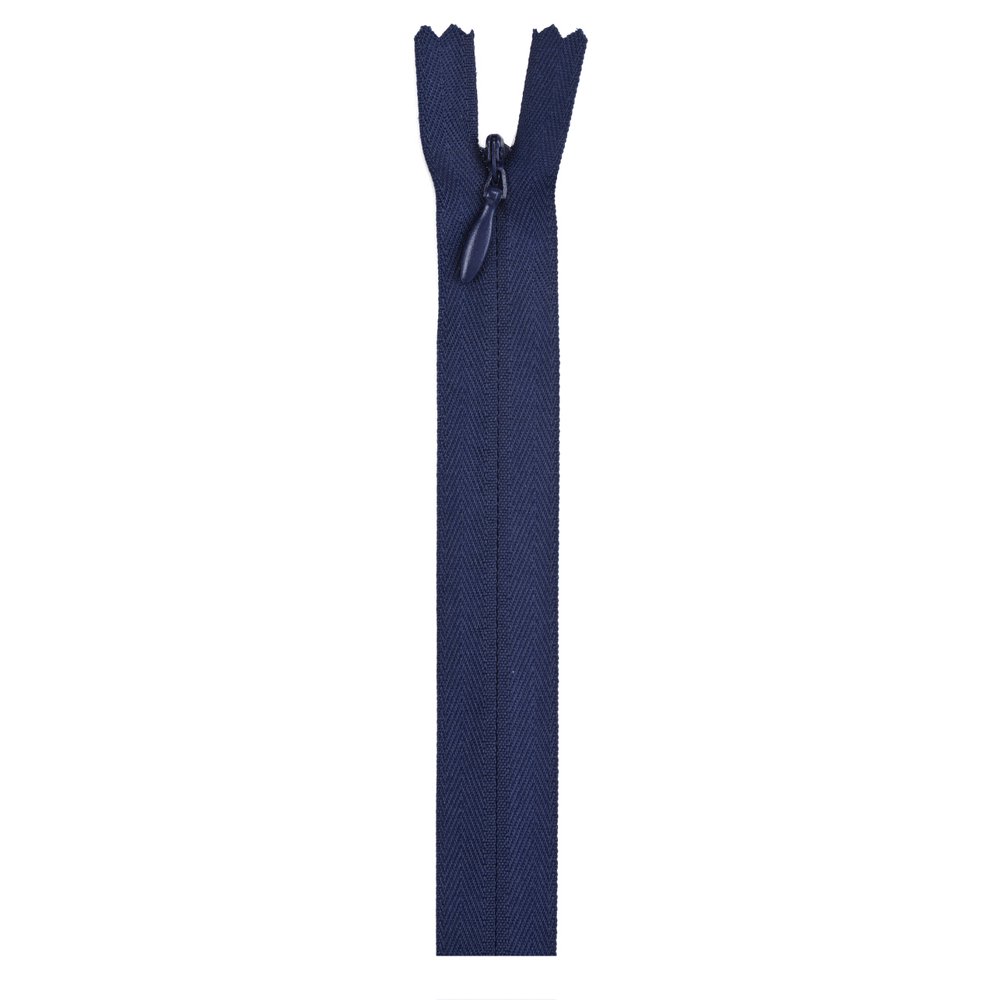 Coats 9" Polyester All Purpose Navy Zipper, 1 Each
