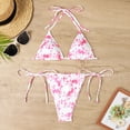 thumbnail image 2 of Hwmodou Women Swimsuits Sexy Bikini Swimsuit Women's Swimwear Push Up Bikini Set Thong Fashion Bathing Suit Beach Wear Surfing Sunbathing Beachwear For Woman, 2 of 6