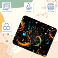 thumbnail image 3 of Note 8.3x9.8 Inch Square Desk Mat with Non-Slip Rubber Bottom for Office and Gaming – Printed Mouse Mat, Desk Mat, Gaming Mouse Pad, 3 of 6