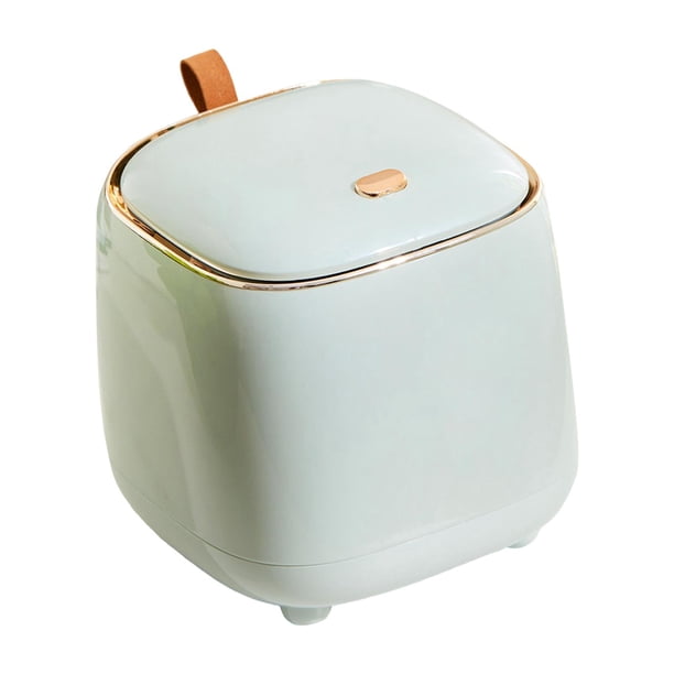Photo inspiration: Gallery Detail: Mini Garbage Bin Double Layer Light Luxury Press Type Lid