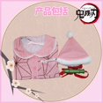 thumbnail image 1 of Disfraz de Cosplay de Kamado Nezuko, Anime japonés Demon Slayer Kimetsu No Yaiba Cos, ropa para mujer, pijamas de Navidad, Devil's BladeM Gao Jinjia LED, 1 of 2
