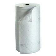 3M Personal Safety Division High-Capacity Petroleum Sorbent Rolls, Absorbs 73 gal, 144 ft