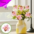 thumbnail image 7 of Mini Artificial Flowers for Decoration, 10 Pieces Small Fabric Silk Flowers Fake Wildflowers Garland Decoration Multicolor Decor for Home Wedding DIY Crafts Decoration, 7 of 7