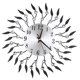 thumbnail image 2 of Reloj de pared moderno tictac silencioso creativo 黑色 Sunnimix Reloj de pared decorativo, 2 of 8