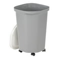 thumbnail image 3 of IRIS 11 kg Premium Airtight Dog Food Storage Container Gray, 3 of 13