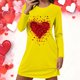 thumbnail image 1 of TaTaai Women's Valentine's Day Plus Size Printed Loungewear Set, Long Sleeve Top and Pants, Casual Sleepwear Two Piece Gift, 1 of 4