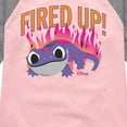 thumbnail image 3 of Frozen 2 - Fired Up - Toddler And Youth Girls Raglan Graphic T-Shirt, 3 of 5