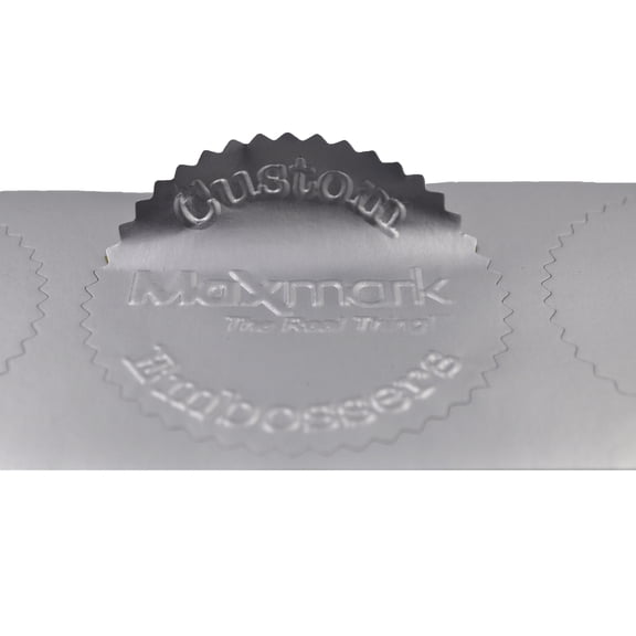 1.75" Self Adhesive Seal Labels for Certificates, Notary Embossing Seals - Matte Silver -100 Count