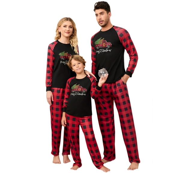 GymChoice XmasSleepwear For Family,Christmas Pajamas Set Holiday Sleepwear