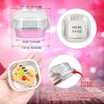 thumbnail image 3 of BlinkLLX 40 Sets Square Aluminum Foil Cake Pan 130 ml/ 4.4 Ounces Mini Disposable Dessert Cupcake Cup Pan with Lids Flan Baking Cups for Wedding Birthday Party(Pink), 3 of 12