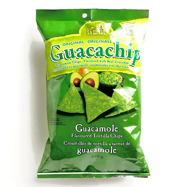 El Sabroso Guacachip Tortilla Chips 12 oz each (1 Item Per Order