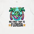 thumbnail image 4 of Inktastic First Trip to Florida Funny Beach Boys or Girls Baby T-Shirt, 4 of 5