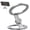 Silver, variant on Double-Sided Magnetic 360° Rotatable Fidget Spinner Phone Stand, Foldable Pocket Sized Fingertip Gyro Holder For Desk Car Gym And Travel Use