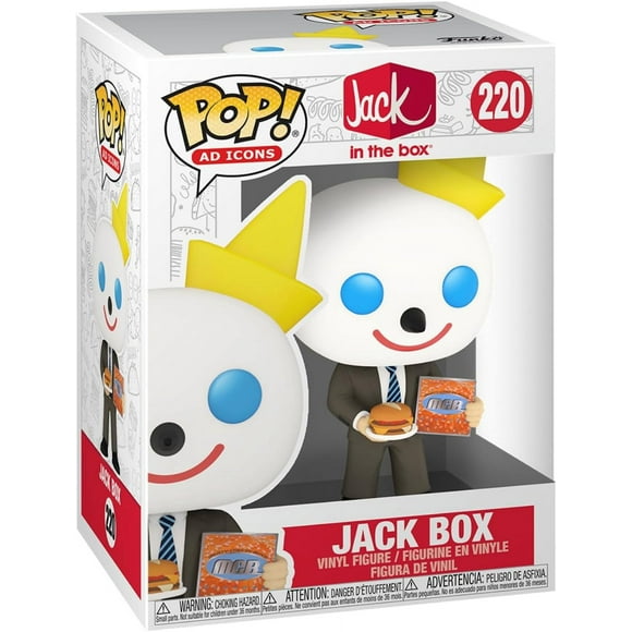 Pop Ad Icons Jack In The Box 3.75 Inch Action Figure - Jack Box #220