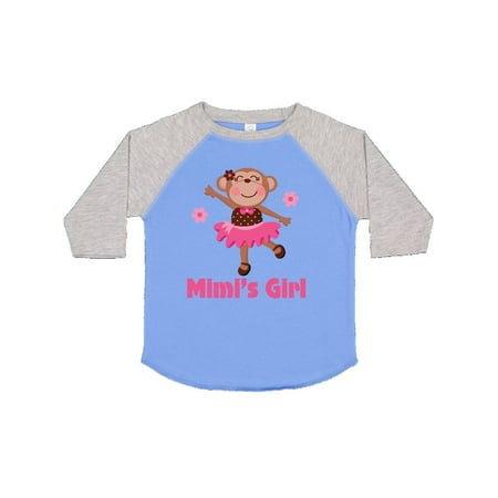 

Inktastic Mimi s Girl Monkey Gift Toddler Toddler Girl T-Shirt