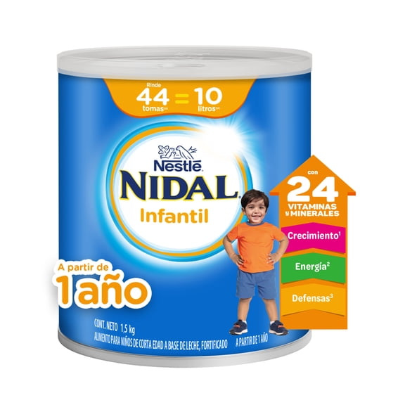 Alimento para niños Nidal infantil 1.5 kg