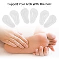 thumbnail image 5 of Plantillas para zapatos Dr. Foot's Arch Support para pies planos, 3 pares, 5 of 5