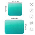 thumbnail image 3 of IAUYY 16 x 18 Inch Dish Drying Mat Dish Drying Mat Microfiber Kitchen Mats Large Counter Absorbent Dish Pad Drainer Rack A Paper Texture, 3 of 8