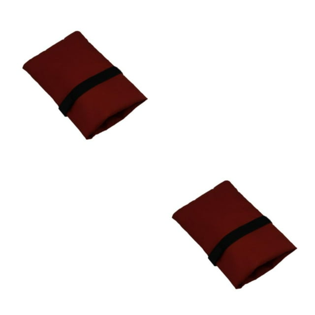 ZheElen Frost Protection Outdoor Cozy Cover Waterproof And Dustproof Easy To Polyester Thickened Outdoor Cover Rust red 2Set