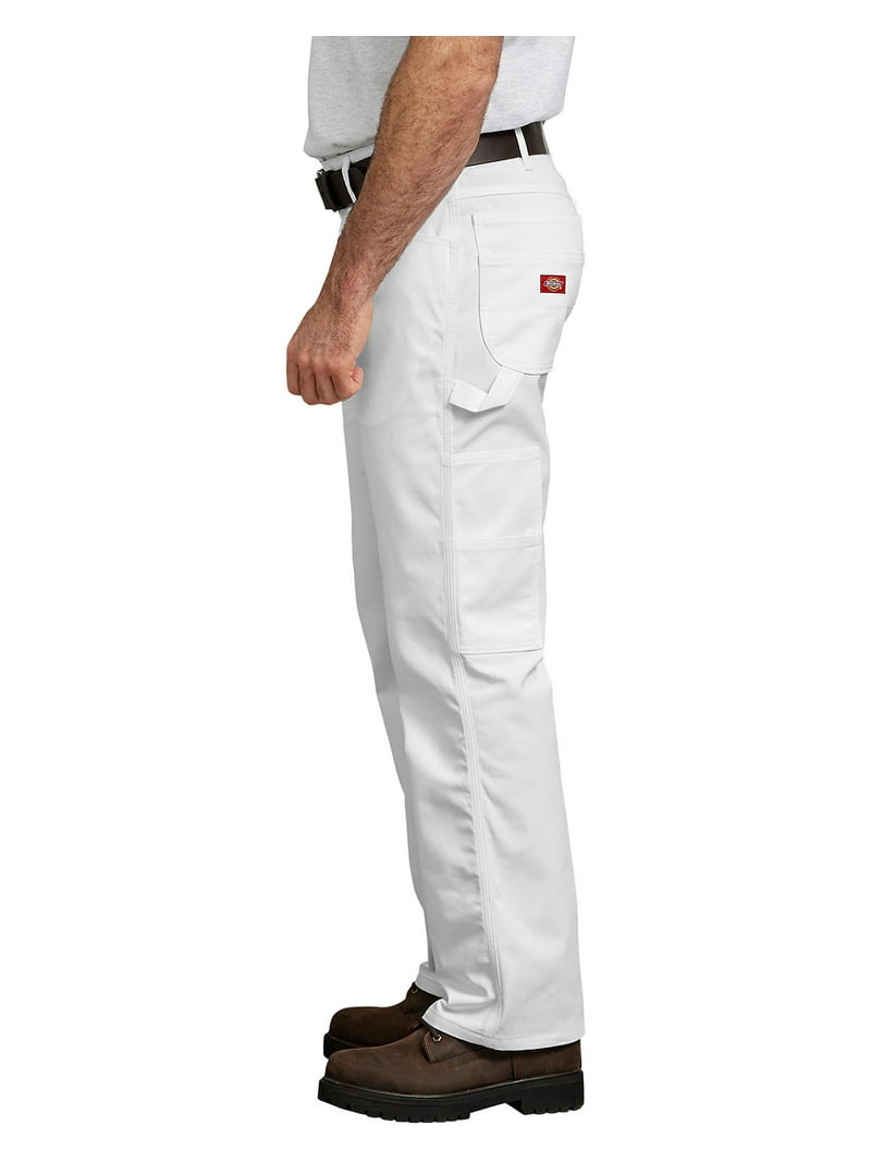 Dickies Men's Relaxed Flex Painter's Pants White 40 x 30 - Walmart.com