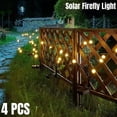 thumbnail image 2 of Luces solares de luciérnaga para exteriores, luces solares mejoradas para jardín, IP65 impermeables, oscilación por viento para Patio, decoración de camino, 10LED, 2 of 4